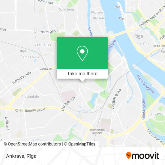 Ankravs map