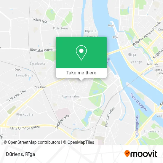 Dūriens map