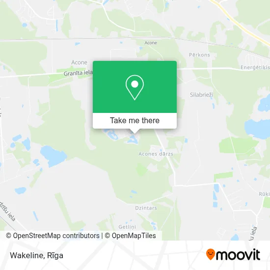 Wakeline map