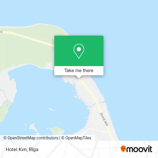 Hotel Kvn map