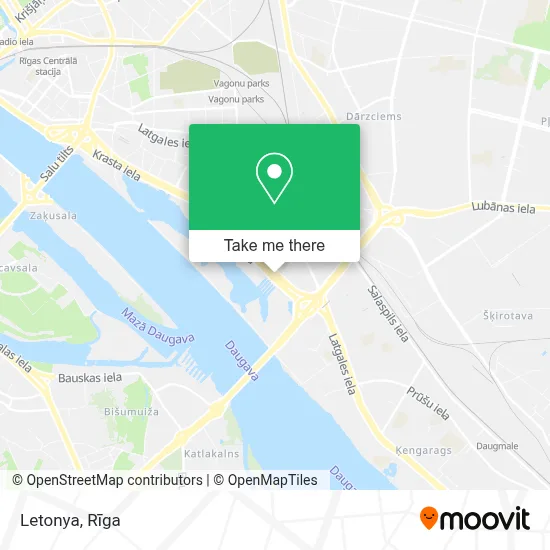 Letonya map