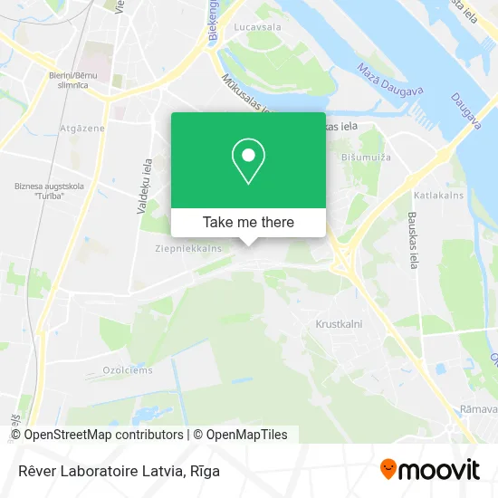 Rêver Laboratoire Latvia map