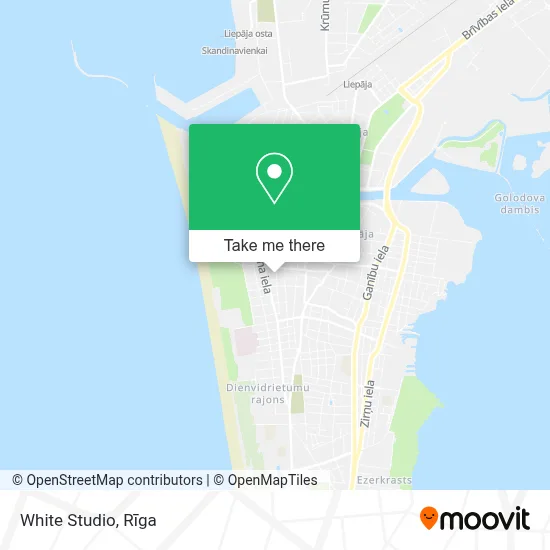 Studio White map