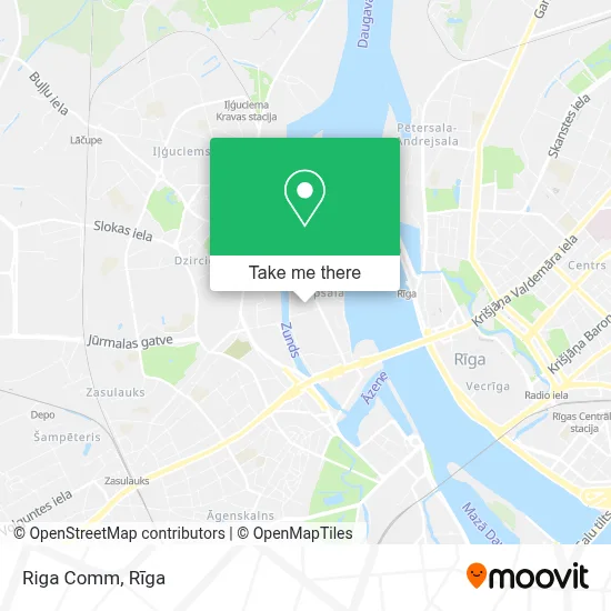 Riga Comm map