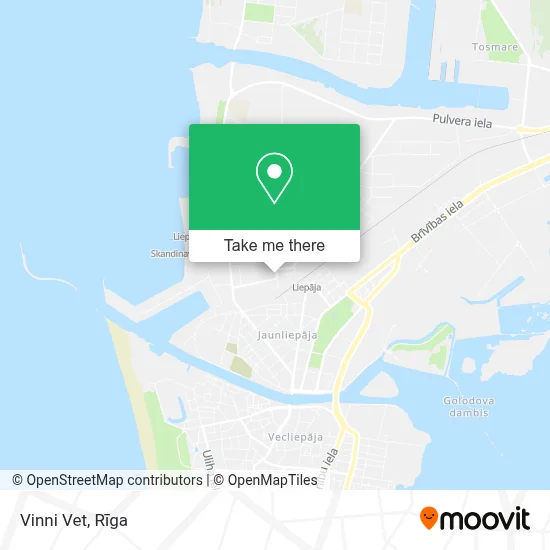 Vinni Vet map