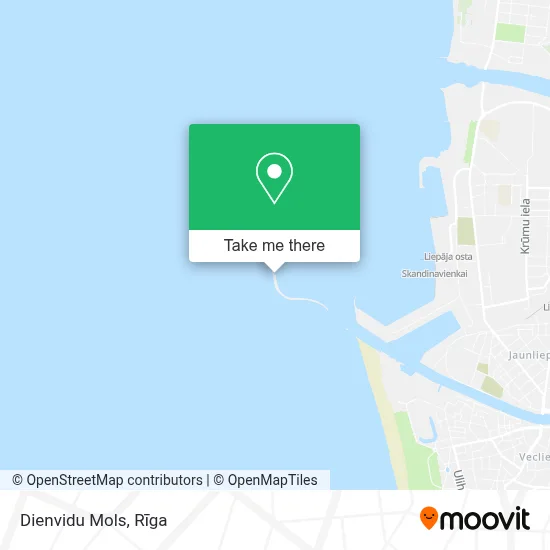 Dienvidu Mols map