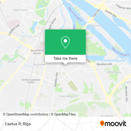 Caetus R map
