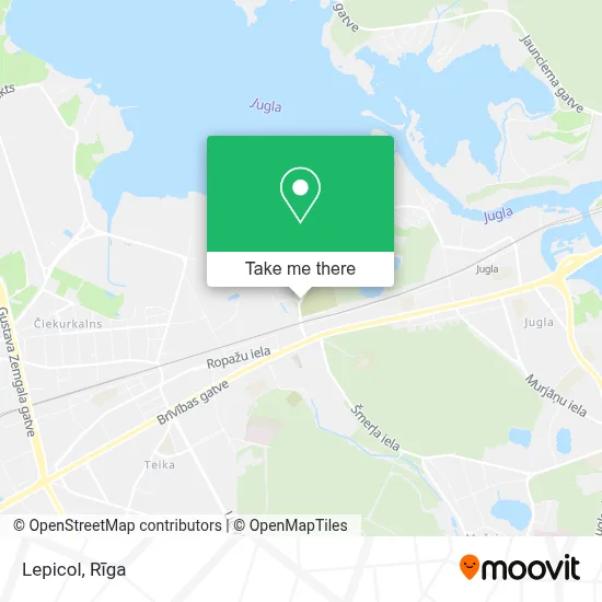 Lepicol map