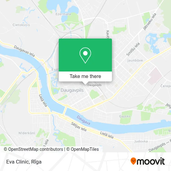 Eva Clinic map