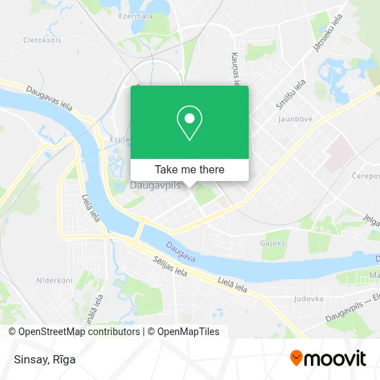Sinsay map