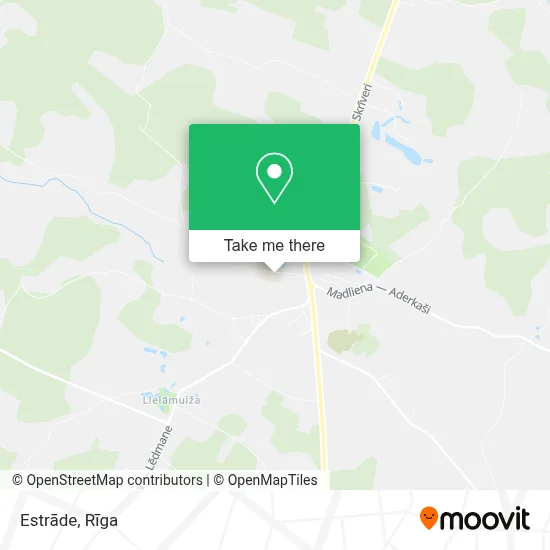 Estrāde map