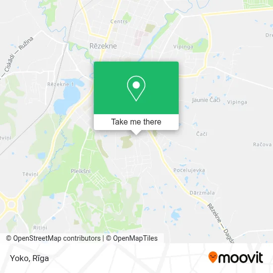 Yoko map