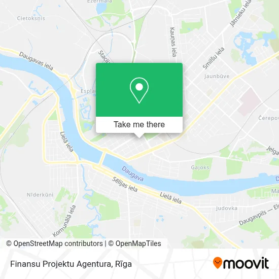 Finansu Projektu Agentura map
