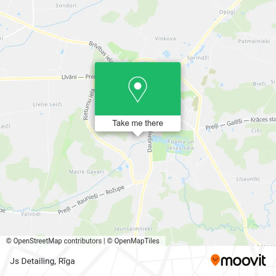Js Detailing map