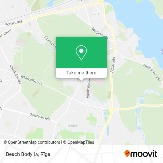 Beach Body Lv map