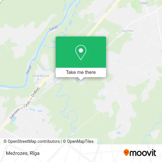 Mežrozes map