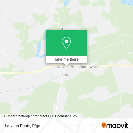 Latvijas Pasts map