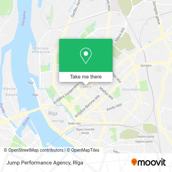 Jump Performance Agency map