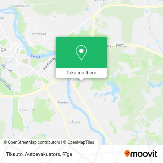 Tikauto, Autoevakuators map