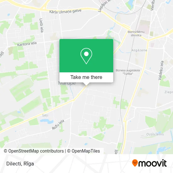 Dilecti map