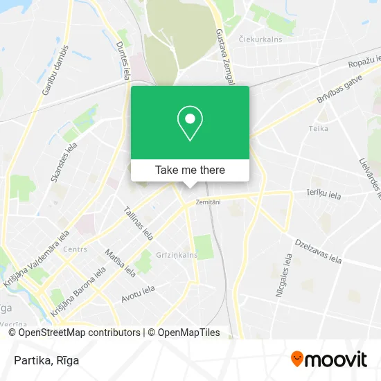 Partika map