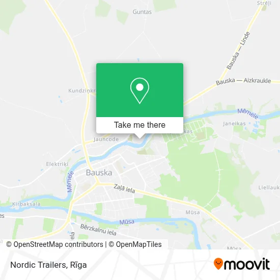 Nordic Trailers map