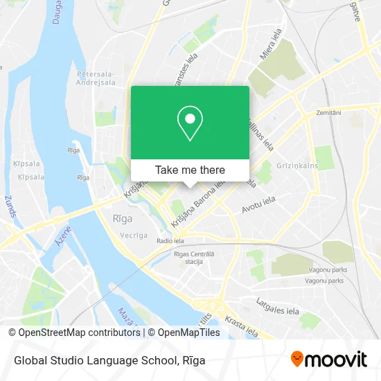 Global Studio Language School map