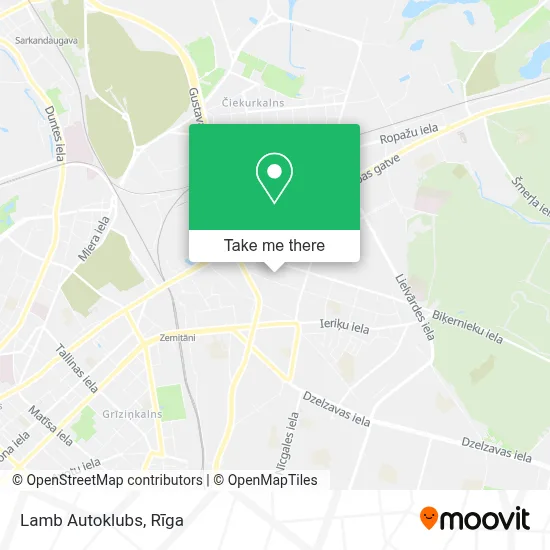 Lamb Autoklubs map
