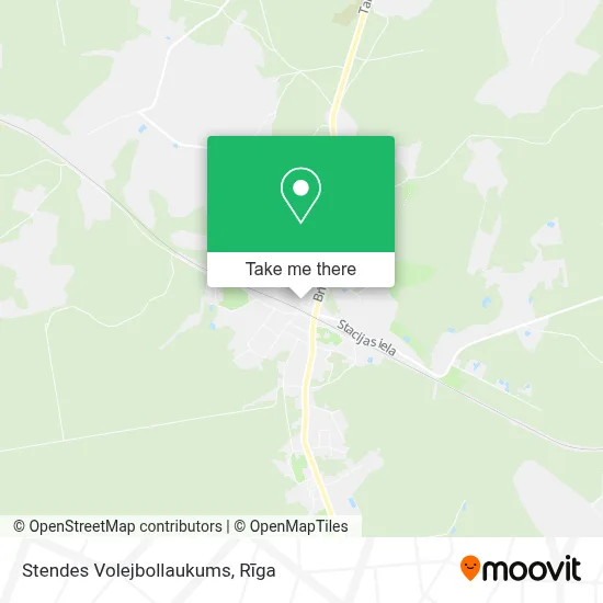 Stendes Volejbollaukums map
