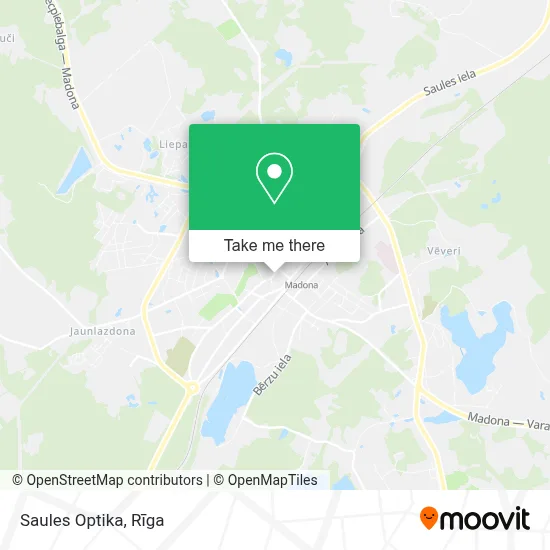 Saules Optika map