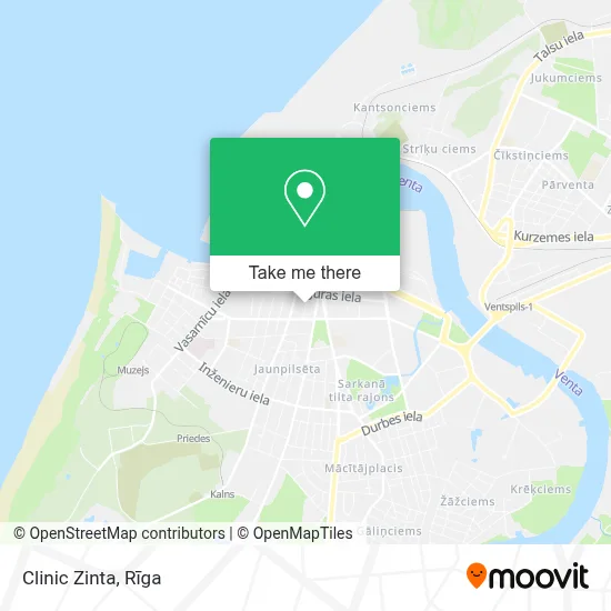 Clinic Zinta map