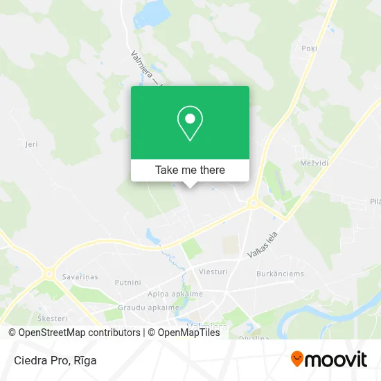 Ciedra Pro map