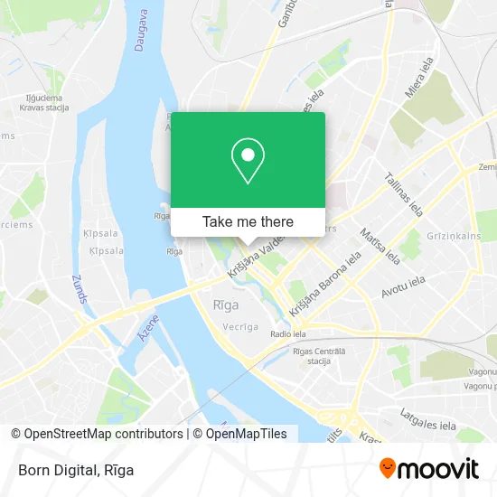 Born Digital map