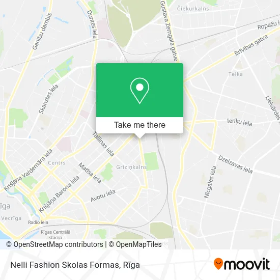 Nelli Fashion Skolas Formas map