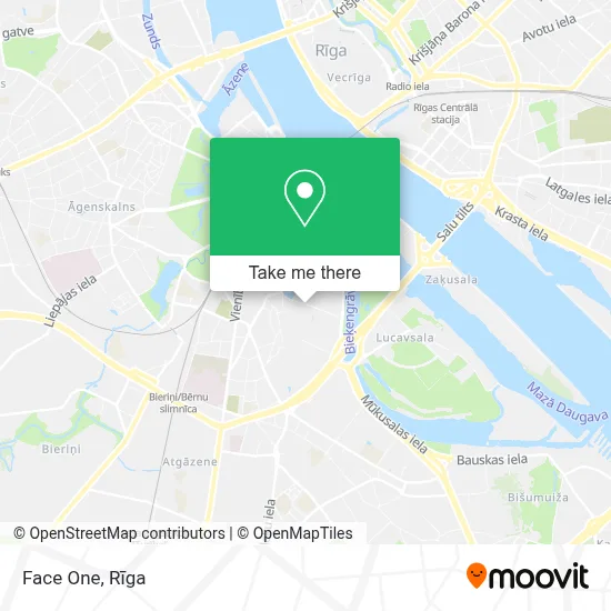 Face One map