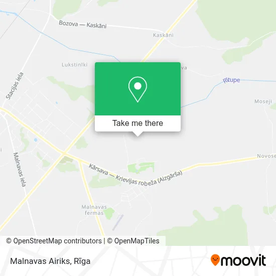 Malnavas Airiks map
