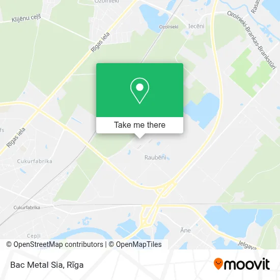 Bac Metal Sia map