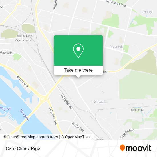 Care Clinic map