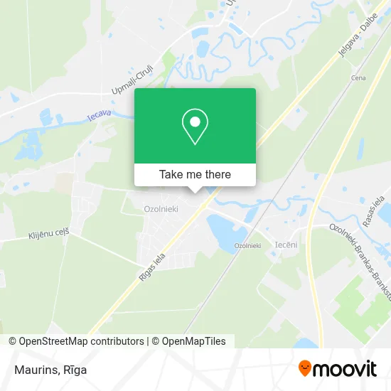 Maurins map