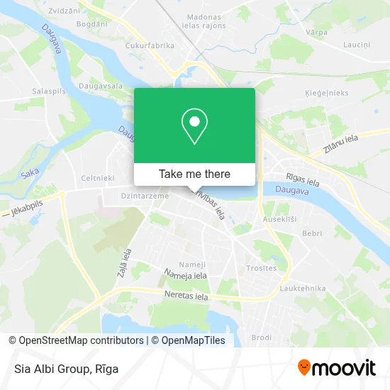 Sia Albi Group map
