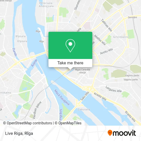 Live Riga map