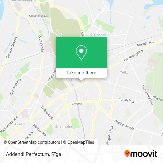 Addendi Perfectum map