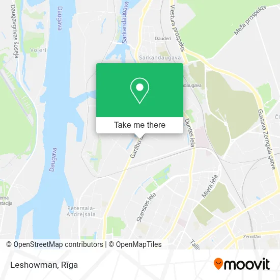 Leshowman map