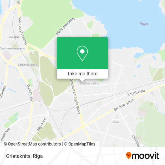 Grietaknits map