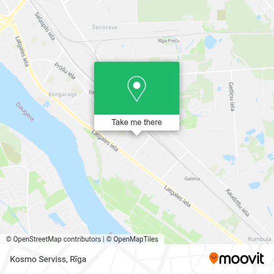 Kosmo Serviss map