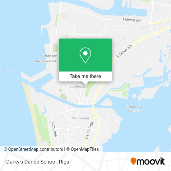 Darky's Dance School map
