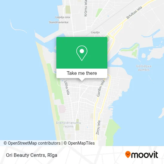 Ori Beauty Centrs map