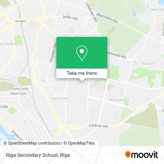 Riga Secondary School map