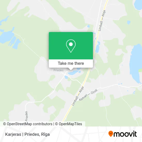 Karjeras | Priedes map