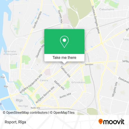 Rsport map